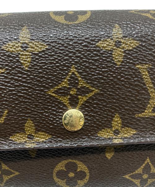 LOUIS VUITTON（ルイ ヴィトン）LOUIS VUITTON (ルイ ヴィトン) ポルトトレゾーエテュイパピエ ブラウンの古着・服飾アイテム