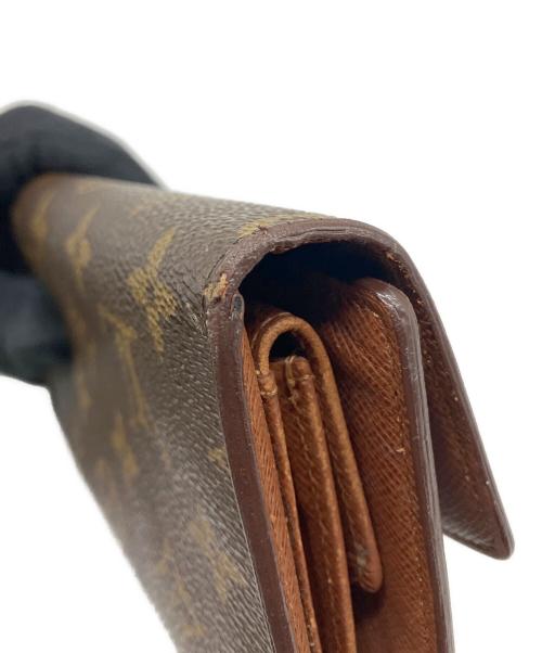 LOUIS VUITTON（ルイ ヴィトン）LOUIS VUITTON (ルイ ヴィトン) ポルトトレゾーエテュイパピエ ブラウンの古着・服飾アイテム