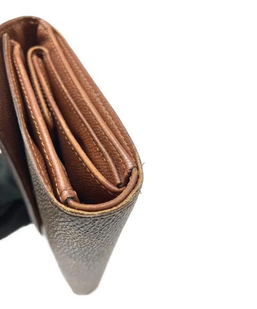 LOUIS VUITTON（ルイ ヴィトン）LOUIS VUITTON (ルイ ヴィトン) ポルトトレゾーエテュイパピエ ブラウンの古着・服飾アイテム