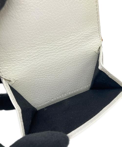 BALENCIAGA（バレンシアガ）BALENCIAGA (バレンシアガ) エッジシティミニウォレット ホワイトの古着・服飾アイテム