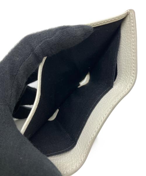 BALENCIAGA（バレンシアガ）BALENCIAGA (バレンシアガ) エッジシティミニウォレット ホワイトの古着・服飾アイテム