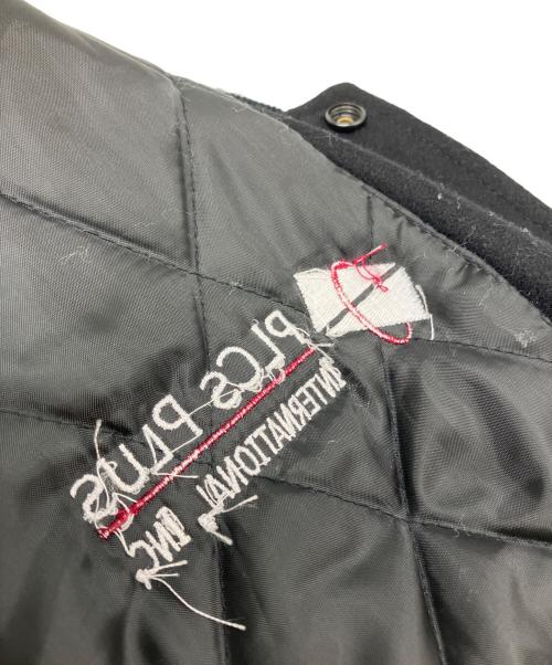 leather usa（レザーユーエスエー）leather usa (レザーユーエスエー) スタジャン ブラウン×ブラック サイズ:Lの古着・服飾アイテム