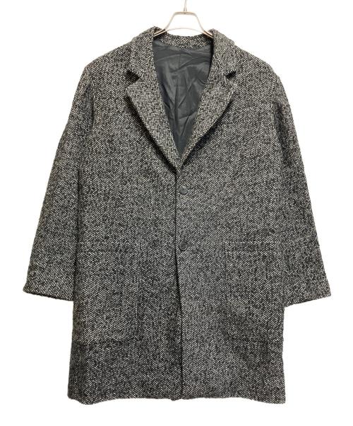 ami（アミ）ami (アミ) コート ブラック サイズ:SIZE 46の古着・服飾アイテム