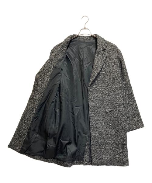 ami（アミ）ami (アミ) コート ブラック サイズ:SIZE 46の古着・服飾アイテム
