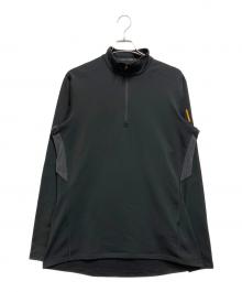 ARC'TERYX（アークテリクス）の古着「ハーフジップカットソー」｜ブラック