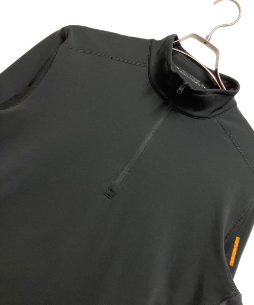 ARC'TERYX（アークテリクス）ARC'TERYX (アークテリクス) ハーフジップカットソー ブラック サイズ:XLの古着・服飾アイテム