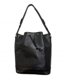 LOUIS VUITTON（ルイ ヴィトン）の古着「巾着ショルダーバッグ」｜ブラック