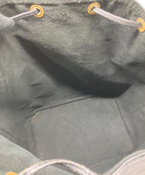 LOUIS VUITTON（ルイ ヴィトン）LOUIS VUITTON (ルイ ヴィトン) 巾着ショルダーバッグ ブラックの古着・服飾アイテム