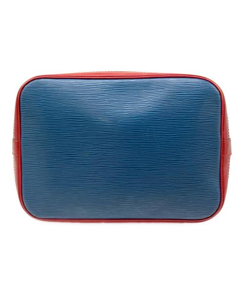 LOUIS VUITTON（ルイ ヴィトン）LOUIS VUITTON (ルイ ヴィトン) ショルダーバッグ 巾着 ブルー×レッドの古着・服飾アイテム