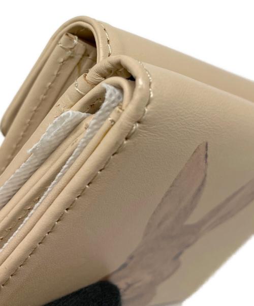 PAUL & JOE SISTER（ポールアンドジョーシスタ）PAUL & JOE SISTER (ポールアンドジョーシスタ) 3つ折り財布 ベージュの古着・服飾アイテム