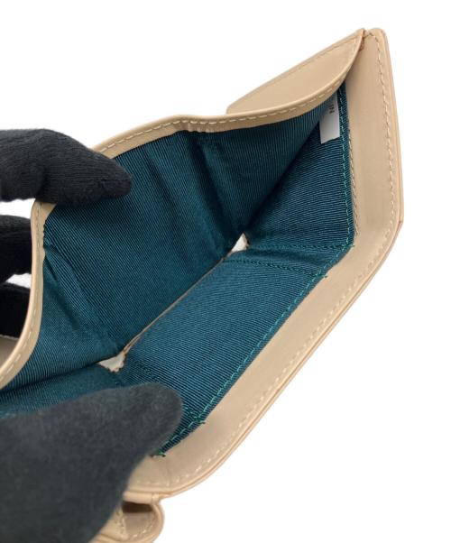 PAUL & JOE SISTER（ポールアンドジョーシスタ）PAUL & JOE SISTER (ポールアンドジョーシスタ) 3つ折り財布 ベージュの古着・服飾アイテム