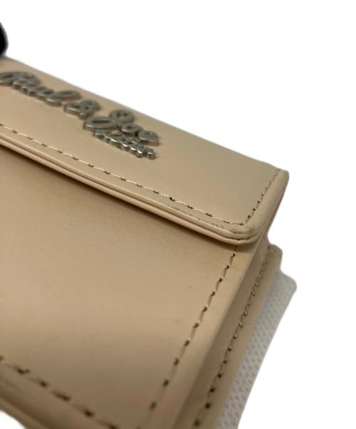 PAUL & JOE SISTER（ポールアンドジョーシスタ）PAUL & JOE SISTER (ポールアンドジョーシスタ) 3つ折り財布 ベージュの古着・服飾アイテム