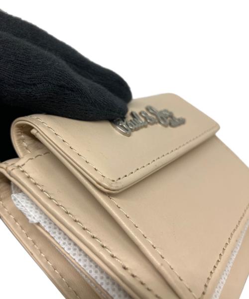 PAUL & JOE SISTER（ポールアンドジョーシスタ）PAUL & JOE SISTER (ポールアンドジョーシスタ) 3つ折り財布 ベージュの古着・服飾アイテム