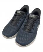 SKECHERSスケッチャーズ）の古着「ランニングシューズ」｜ネイビー×ブラック