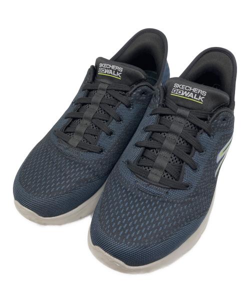 SKECHERS（スケッチャーズ）SKECHERS (スケッチャーズ) ランニングシューズ ネイビー×ブラック サイズ:US 9の古着・服飾アイテム