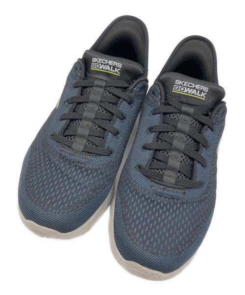 SKECHERS（スケッチャーズ）SKECHERS (スケッチャーズ) ランニングシューズ ネイビー×ブラック サイズ:US 9の古着・服飾アイテム