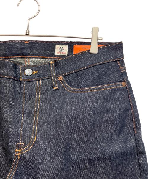 JEAN SHOP（ジーンジョップ）JEAN SHOP (ジーンジョップ) WHITE OSK CONE DENIM (ホワイトオーク・コーンデニム) デニムパンツ インディゴ サイズ:W32の古着・服飾アイテム