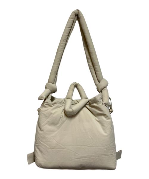 OLEND BACKPACKS（オーレンド）OLEND BACKPACKS (オーレンド) ナイロンショルダーバッグ ベージュの古着・服飾アイテム