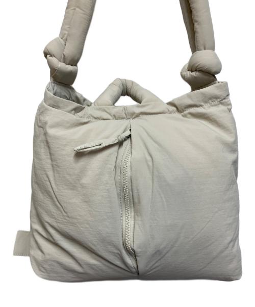 OLEND BACKPACKS（オーレンド）OLEND BACKPACKS (オーレンド) ナイロンショルダーバッグ ベージュの古着・服飾アイテム