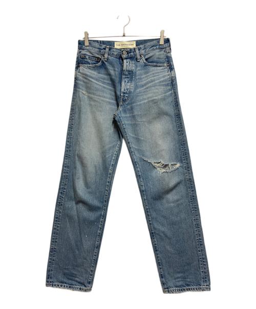 THE SHINZONE（ザ シンゾーン）THE SHINZONE (ザ シンゾーン) DAMAGE CLIP JEANS ブルー サイズ:34の古着・服飾アイテム