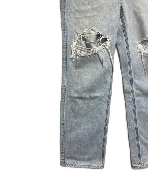 upper hights（アッパーハイツ）upper hights (アッパーハイツ) デニムパンツ スカイブルー サイズ:SIZE W24の古着・服飾アイテム