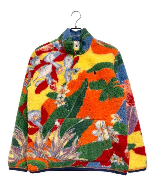 POLO RALPH LAUREN（ポロ・ラルフローレン）POLO RALPH LAUREN (ポロ・ラルフローレン) パイルフリースプルオーバー マルチカラー サイズ:Sの古着・服飾アイテム