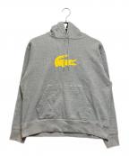 LACOSTE×BEAMS BOYラコステ×ビームスボーイ）の古着「スウェットパーカー」｜ライトグレー