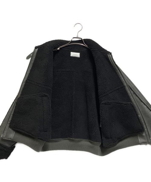 soerte（ソエルテ）soerte (ソエルテ) ハイネックボリュームブルゾン グレー サイズ:1の古着・服飾アイテム