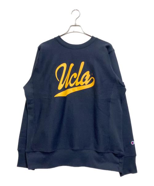 Champion（チャンピオン）Champion (チャンピオン) リバースウィーブ クルーネックスウェットシャツ ネイビー サイズ:XLの古着・服飾アイテム