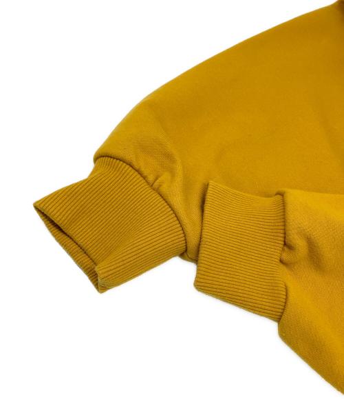 PERUSHU（ペルーシュ）PERUSHU (ペルーシュ) カレッジスウェット イエロー サイズ:Lの古着・服飾アイテム