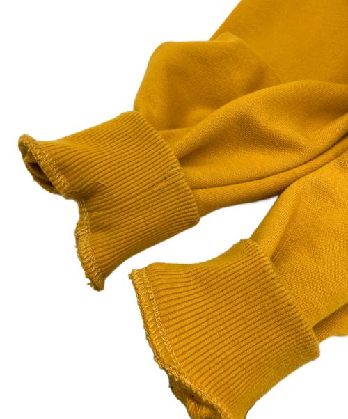 PERUSHU（ペルーシュ）PERUSHU (ペルーシュ) カレッジスウェット イエロー サイズ:Lの古着・服飾アイテム