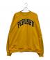 PERUSHU（ペルーシュ）の古着「カレッジスウェット」｜イエロー