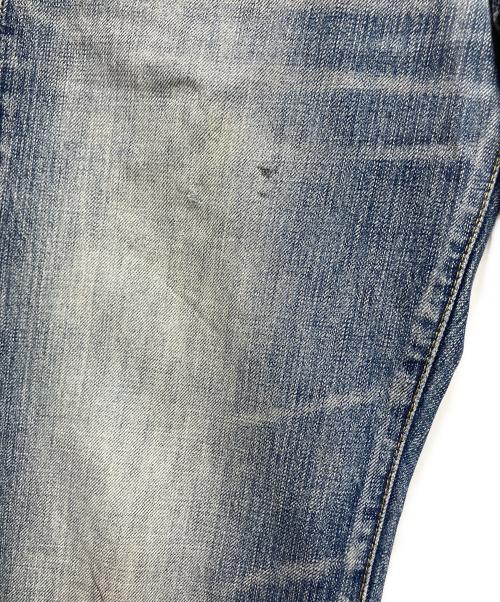 Hysteric Glamour（ヒステリックグラマー）Hysteric Glamour (ヒステリックグラマー) ダメージデニムパンツ スカイブルー サイズ:SIZE 不明の古着・服飾アイテム