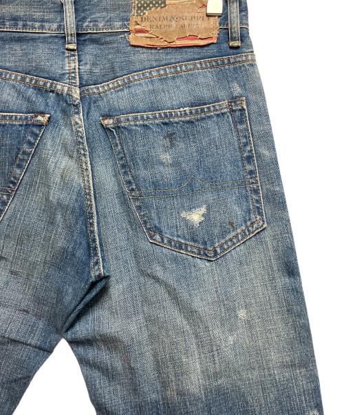 RALPH LAUREN（ラルフローレン）RALPH LAUREN (ラルフローレン) デニムパンツ スカイブルー サイズ:SIZE 71cm(W28)の古着・服飾アイテム