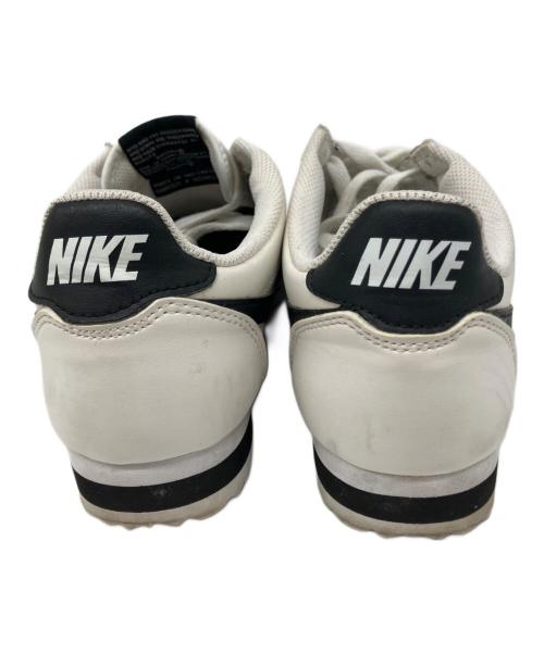 NIKE（ナイキ）NIKE (ナイキ) CLASSIC CORTEZ LEATHER ブラック×ホワイト サイズ:24の古着・服飾アイテム