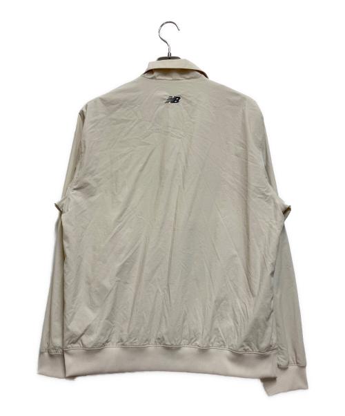 NEW BALANCE（ニューバランス）NEW BALANCE (ニューバランス) S.O ウーブンナイロンジャケット ベージュ サイズ:Lの古着・服飾アイテム