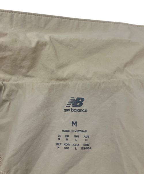 NEW BALANCE（ニューバランス）NEW BALANCE (ニューバランス) S.O ウーブンナイロンジャケット ベージュ サイズ:Lの古着・服飾アイテム