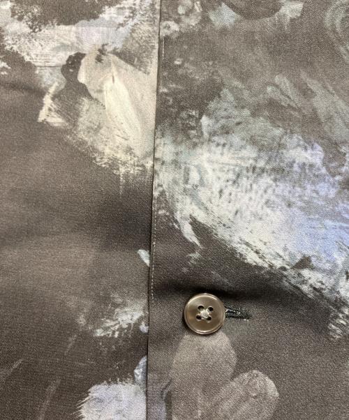 STUDIOUS（ステュディオス）STUDIOUS (ステュディオス) 総柄シャツ ブラック サイズ:2の古着・服飾アイテム