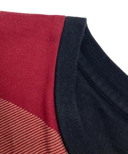 BLACK LABEL CRESTBRIDGE（ブラックレーベル クレストブリッジ）BLACK LABEL CRESTBRIDGE (ブラックレーベル クレストブリッジ) 半袖カットソー マルチカラー サイズ:Lの古着・服飾アイテム