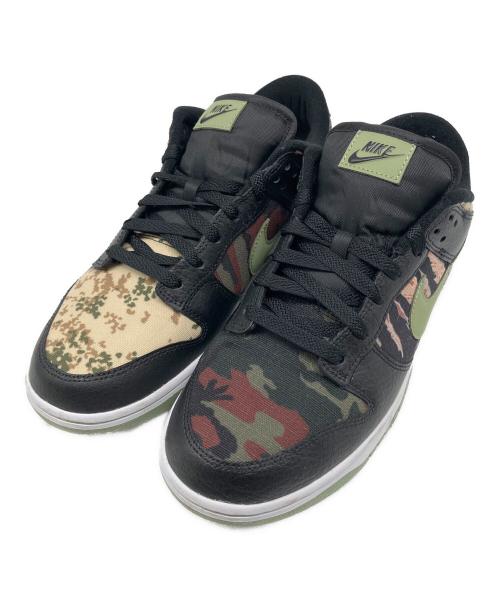 NIKE（ナイキ）NIKE (ナイキ) Dunk Low SE（ダンク ロー SE） グリーン×ブラウン サイズ:US 10.5の古着・服飾アイテム