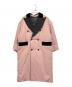 PAMEO POSE（パメオポーズ）の古着「Comforter Coat」｜ピンク×ブラック