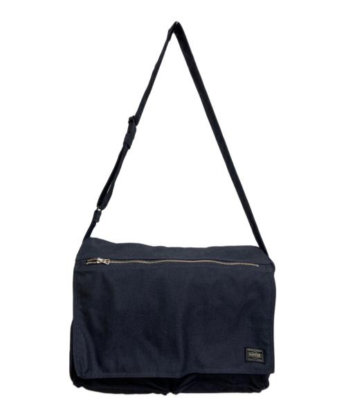 PORTER（ポーター）PORTER (ポーター) メッセンジャーバッグ ネイビーの古着・服飾アイテム