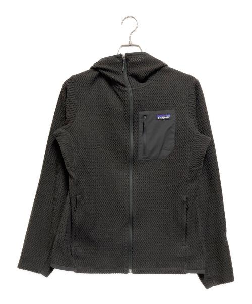 Patagonia（パタゴニア）Patagonia (パタゴニア) R1エア・フルジップ・フーディ ブラック サイズ:Sの古着・服飾アイテム