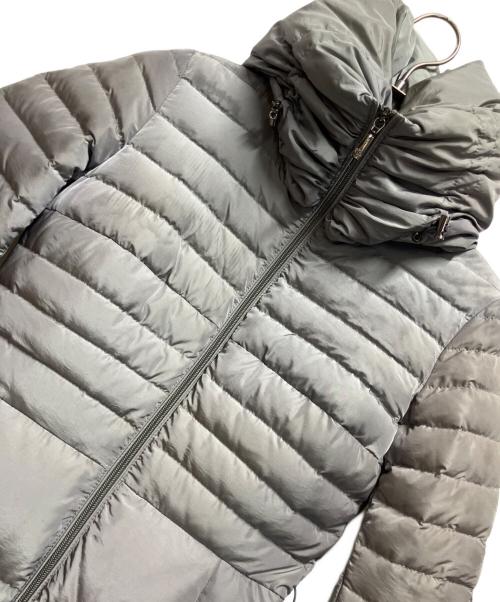 MONCLER（モンクレール）MONCLER (モンクレール) ロングダウンコート ライトグレー サイズ:00の古着・服飾アイテム