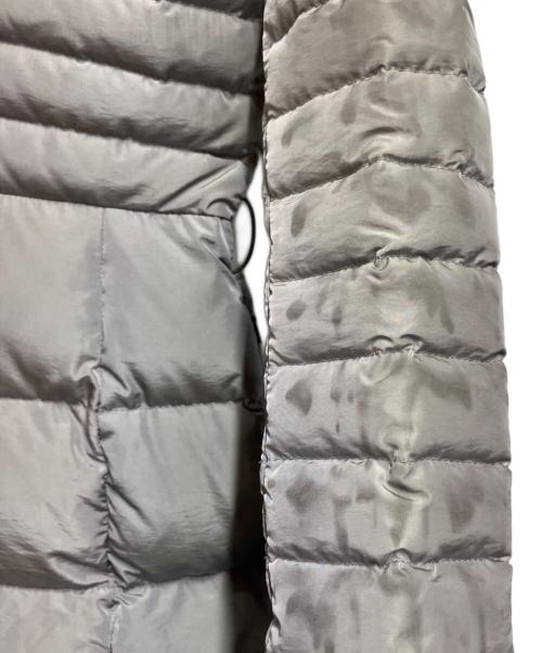 MONCLER（モンクレール）MONCLER (モンクレール) ロングダウンコート ライトグレー サイズ:00の古着・服飾アイテム