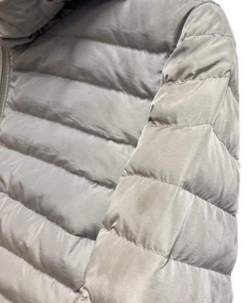 MONCLER（モンクレール）MONCLER (モンクレール) ロングダウンコート ライトグレー サイズ:00の古着・服飾アイテム