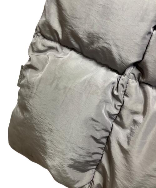 MONCLER（モンクレール）MONCLER (モンクレール) ロングダウンコート ライトグレー サイズ:00の古着・服飾アイテム