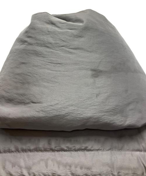 MONCLER（モンクレール）MONCLER (モンクレール) ロングダウンコート ライトグレー サイズ:00の古着・服飾アイテム