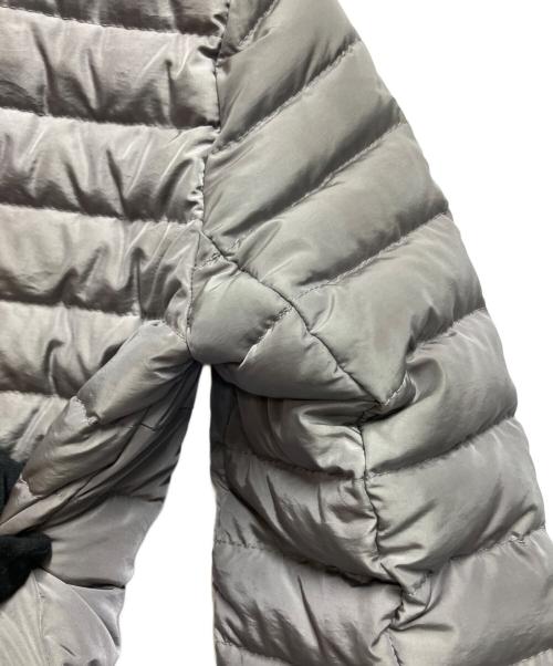 MONCLER（モンクレール）MONCLER (モンクレール) ロングダウンコート ライトグレー サイズ:00の古着・服飾アイテム