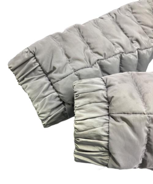 MONCLER（モンクレール）MONCLER (モンクレール) ロングダウンコート ライトグレー サイズ:00の古着・服飾アイテム